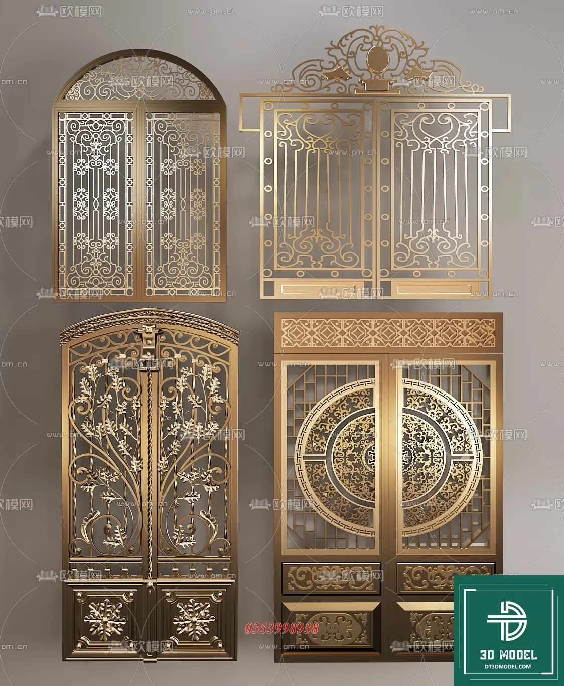 CLASSIC GATE – 3D MODELS – 060