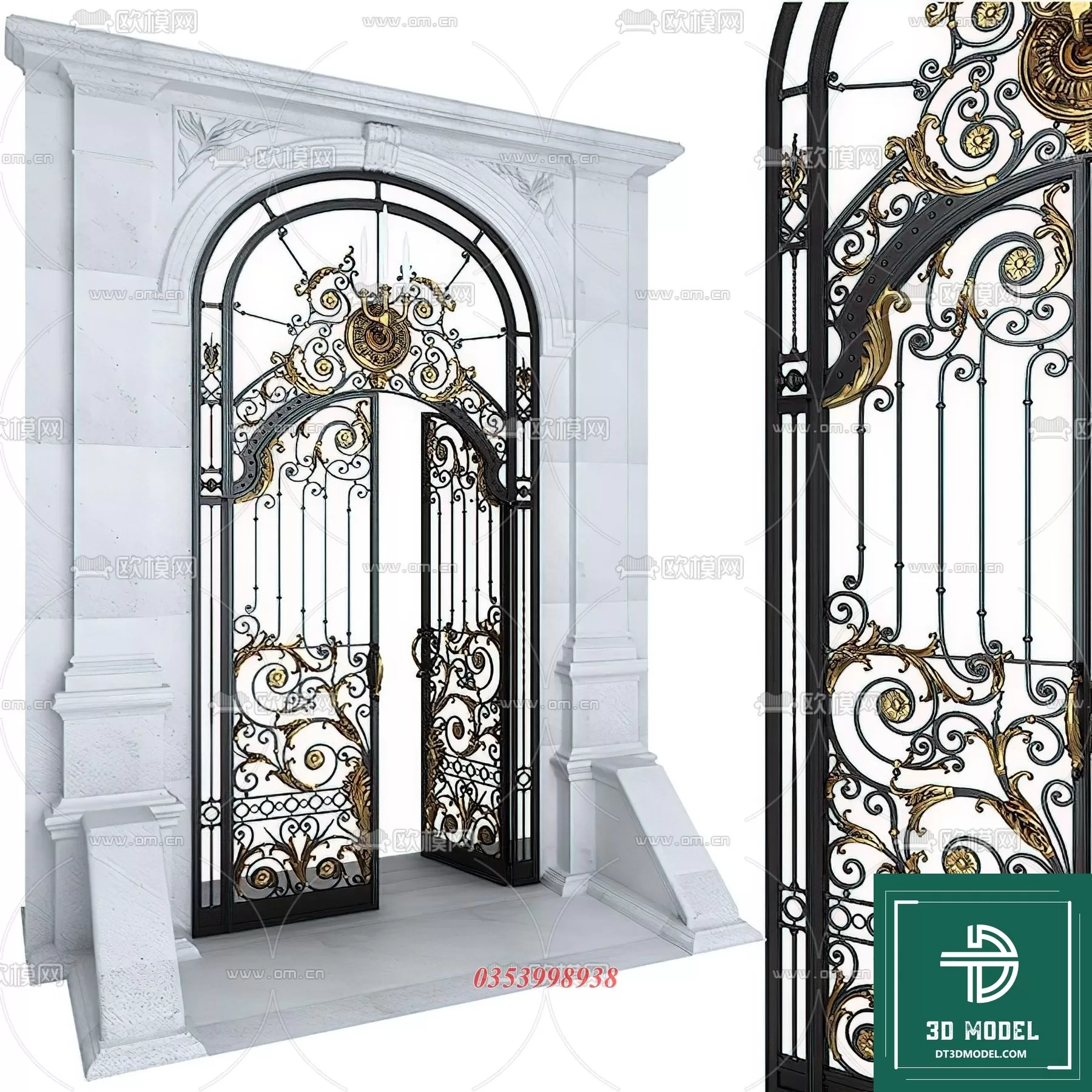 CLASSIC GATE – 3D MODELS – 072