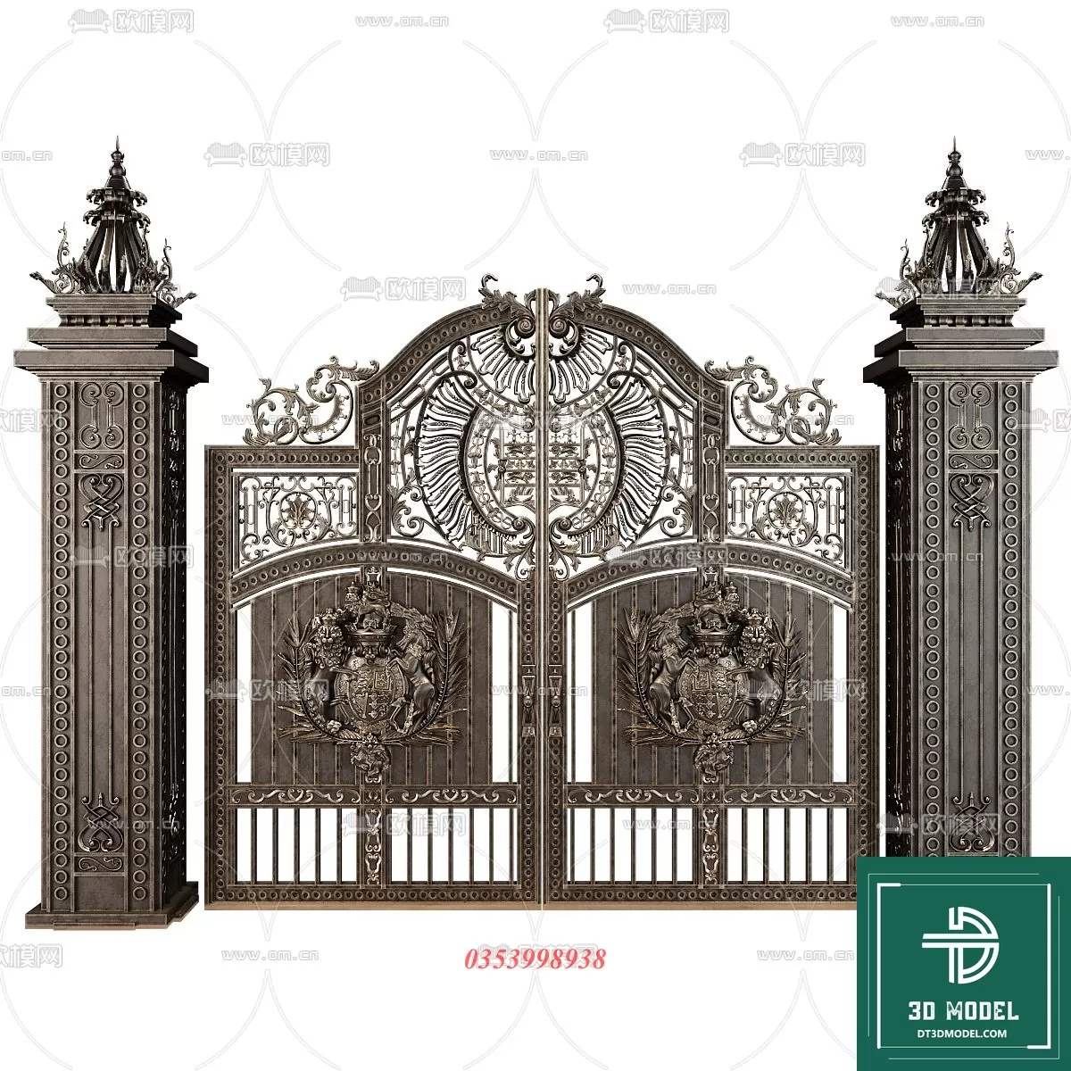 CLASSIC GATE – 3D MODELS – 079