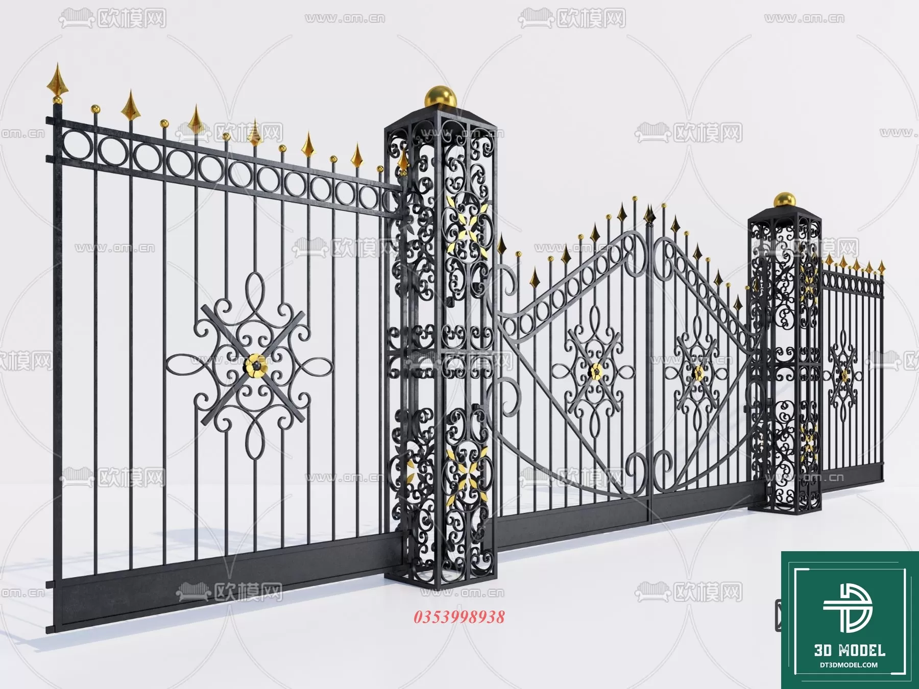 CLASSIC GATE – 3D MODELS – 087