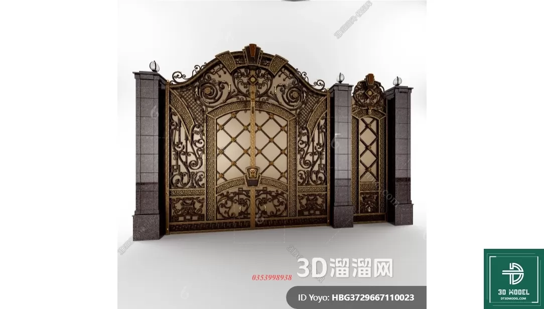CLASSIC GATE – 3D MODELS – 104