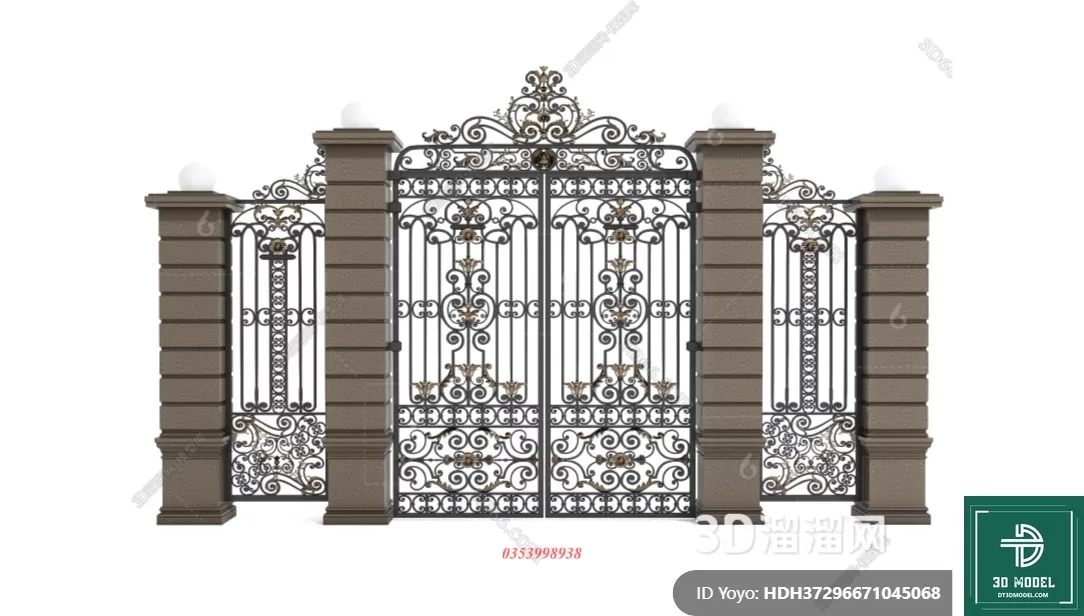 CLASSIC GATE – 3D MODELS – 105