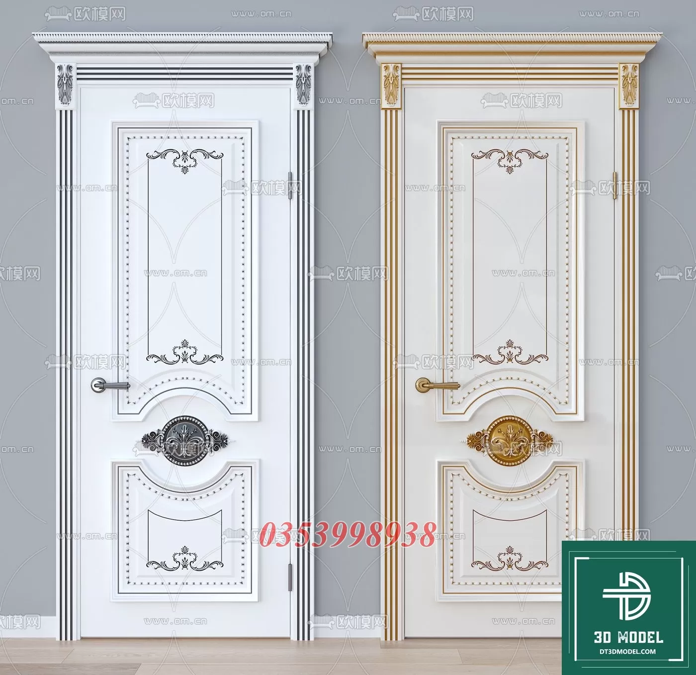 CLASSIC DOOR – 3DSKY MODELS – 001