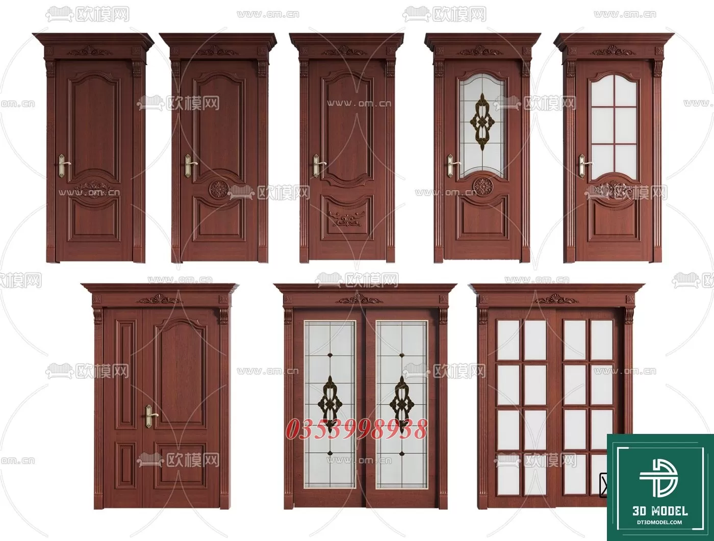 CLASSIC DOOR – 3DSKY MODELS – 013