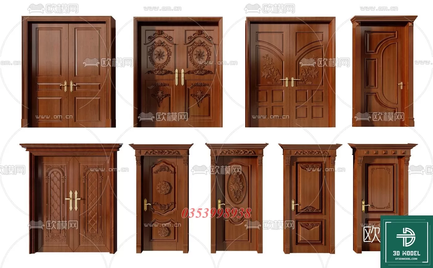 CLASSIC DOOR – 3DSKY MODELS – 020