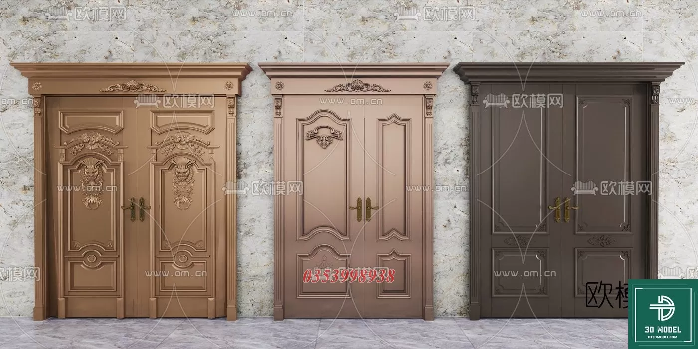 CLASSIC DOOR – 3DSKY MODELS – 022