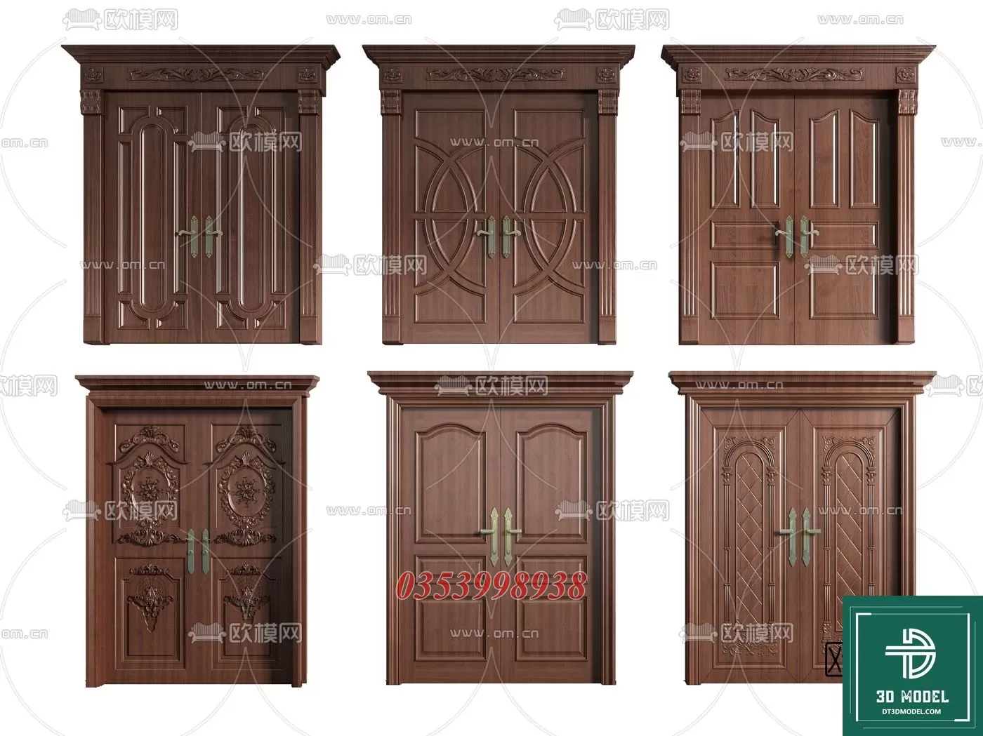 CLASSIC DOOR – 3DSKY MODELS – 023