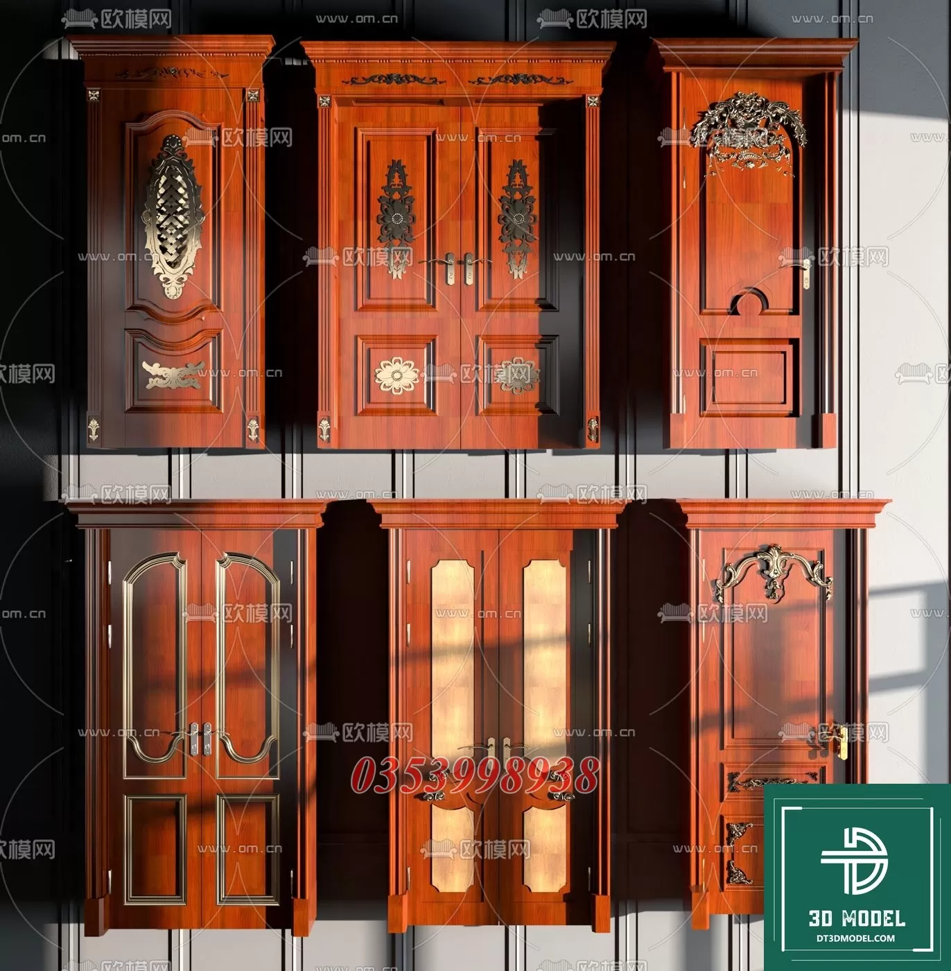 CLASSIC DOOR – 3DSKY MODELS – 028