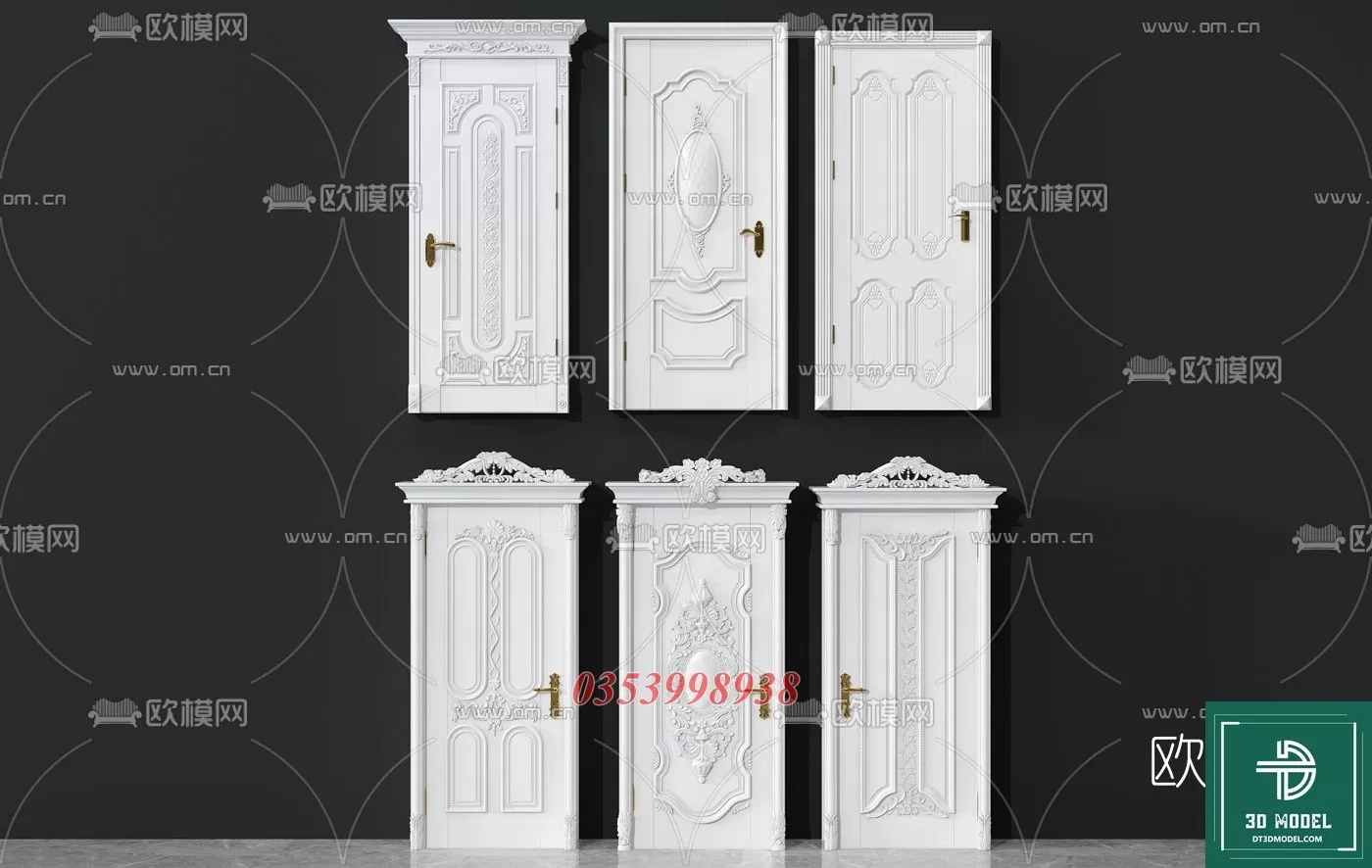 CLASSIC DOOR – 3DSKY MODELS – 029