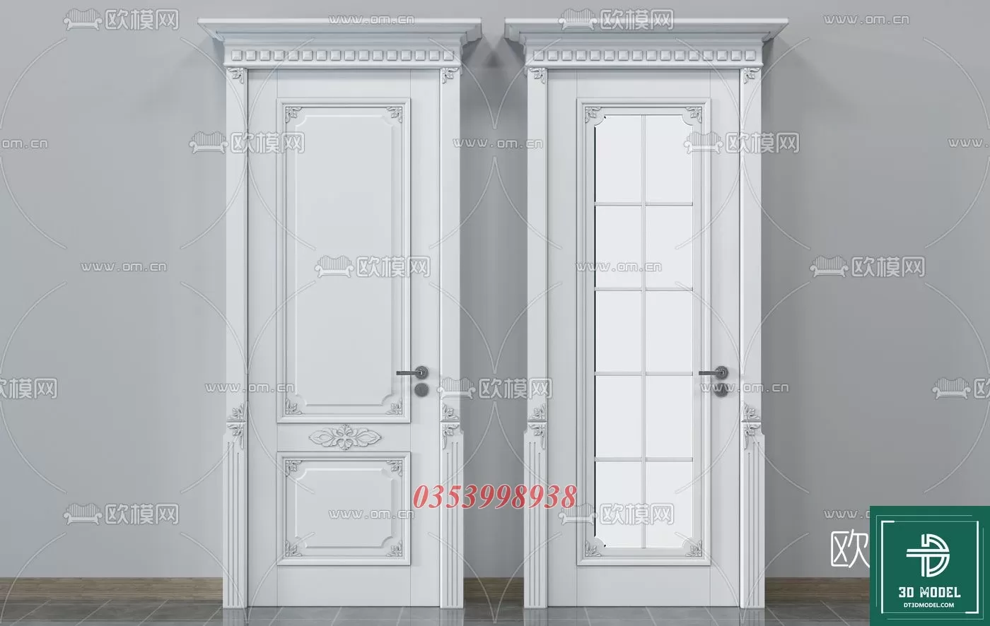 CLASSIC DOOR – 3DSKY MODELS – 030