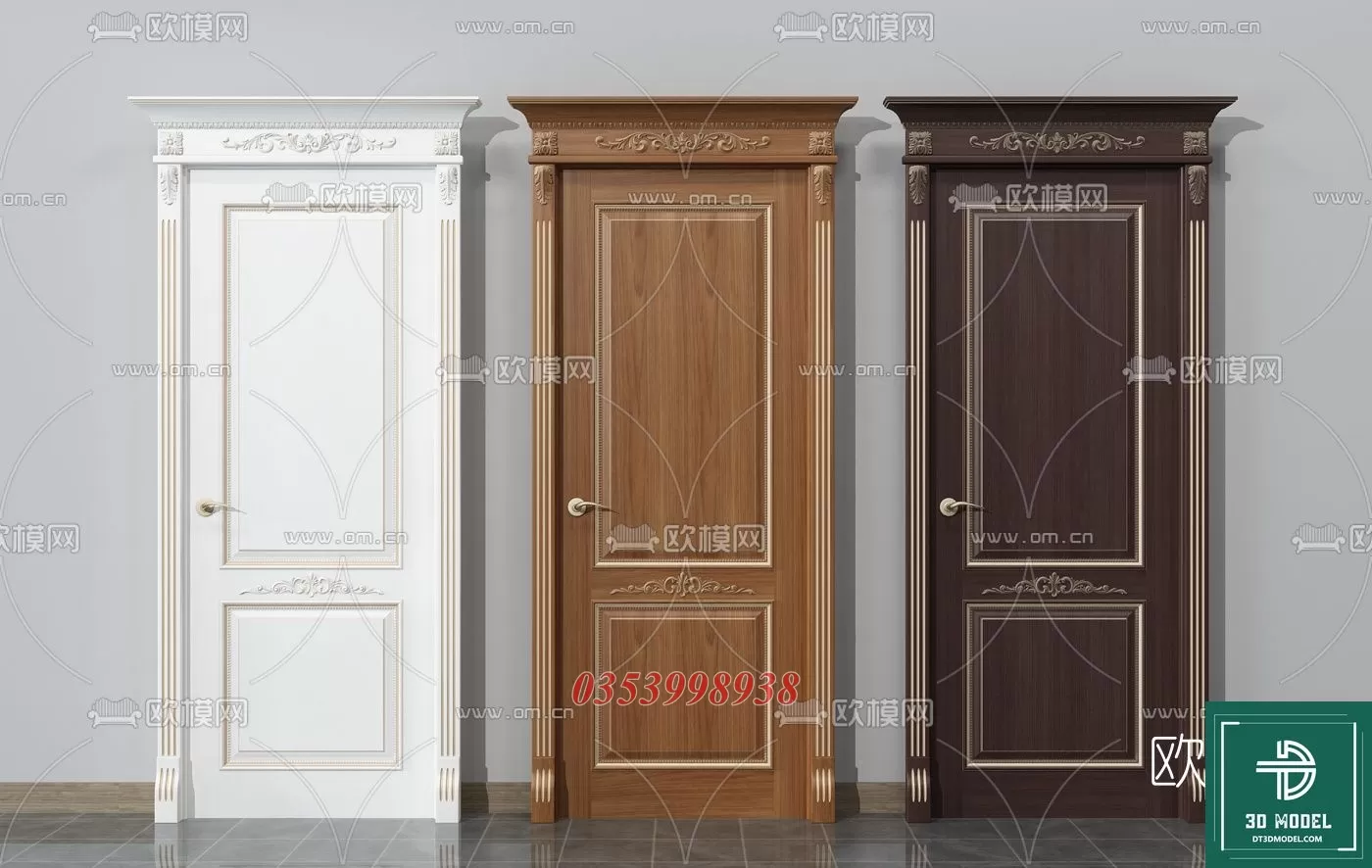 CLASSIC DOOR – 3DSKY MODELS – 031