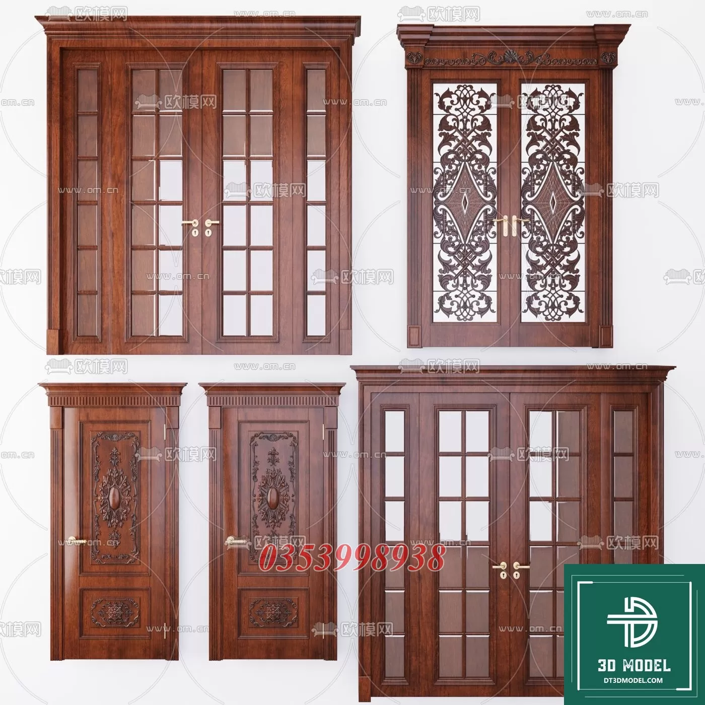 CLASSIC DOOR – 3DSKY MODELS – 033