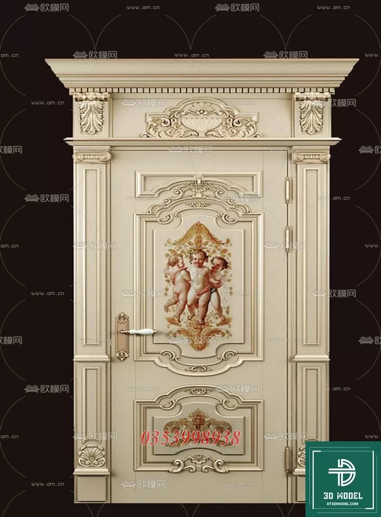 CLASSIC DOOR – 3DSKY MODELS – 034