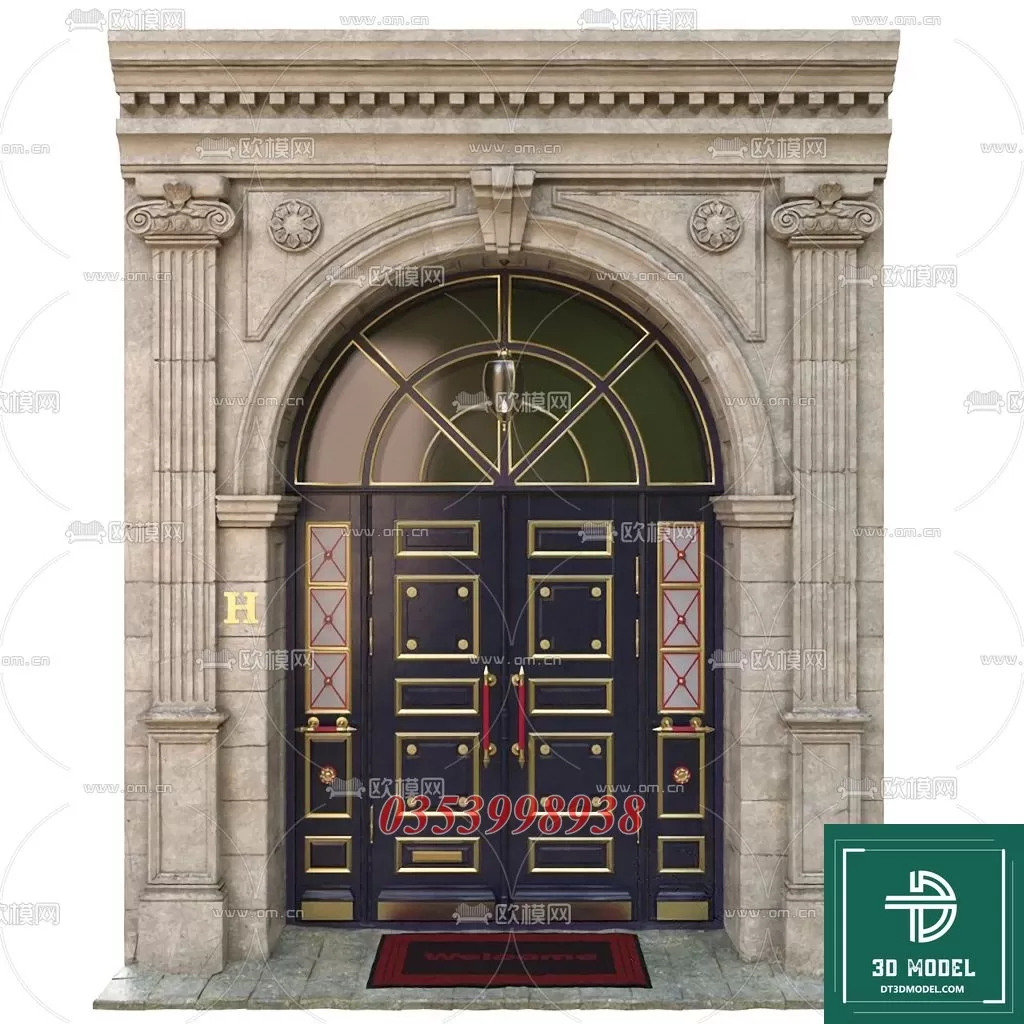 CLASSIC DOOR – 3DSKY MODELS – 038
