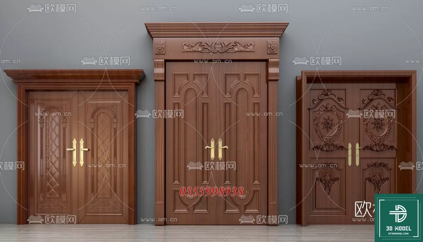 CLASSIC DOOR – 3DSKY MODELS – 040