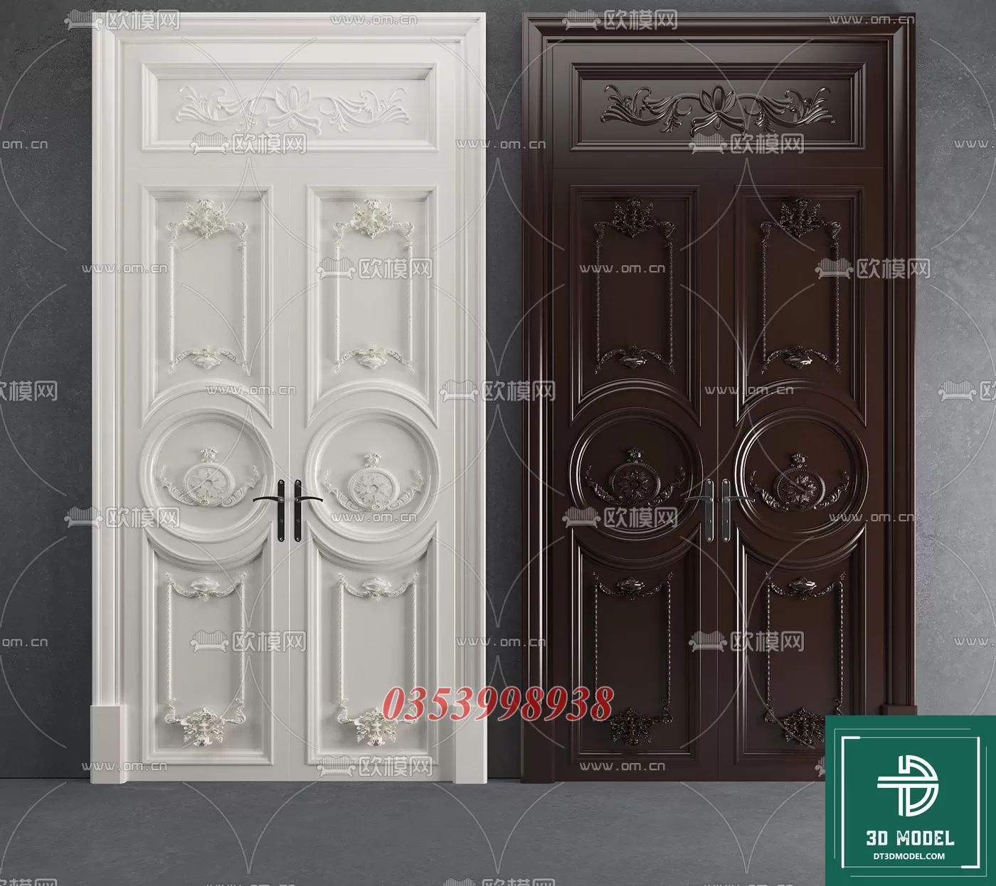 CLASSIC DOOR – 3DSKY MODELS – 041