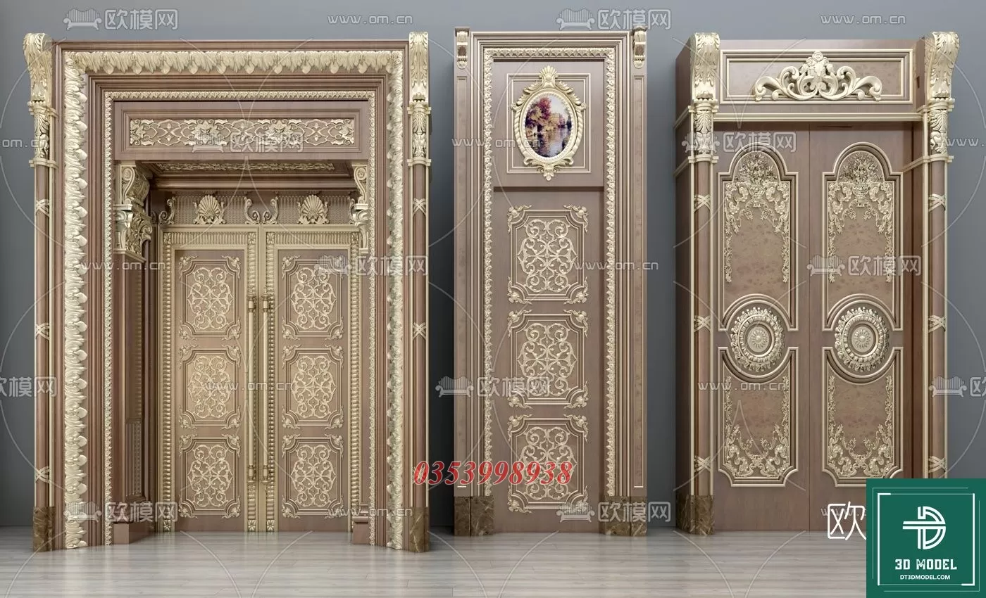 CLASSIC DOOR – 3DSKY MODELS – 042