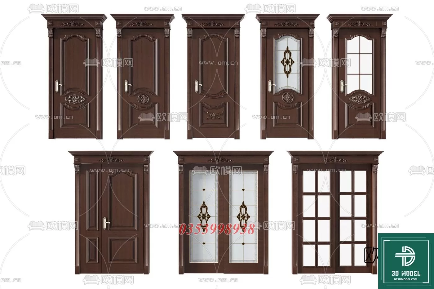 CLASSIC DOOR – 3DSKY MODELS – 045