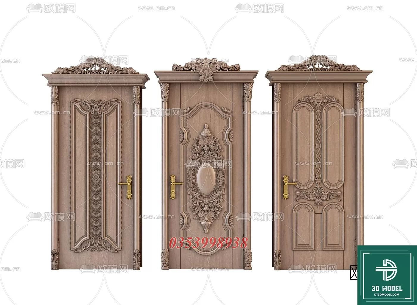 CLASSIC DOOR – 3DSKY MODELS – 046