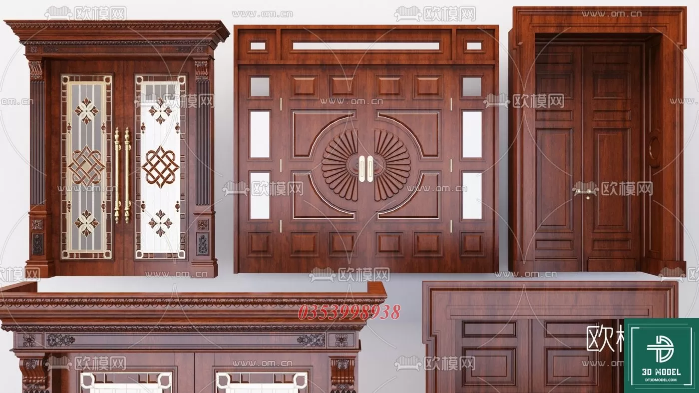 CLASSIC DOOR – 3DSKY MODELS – 048
