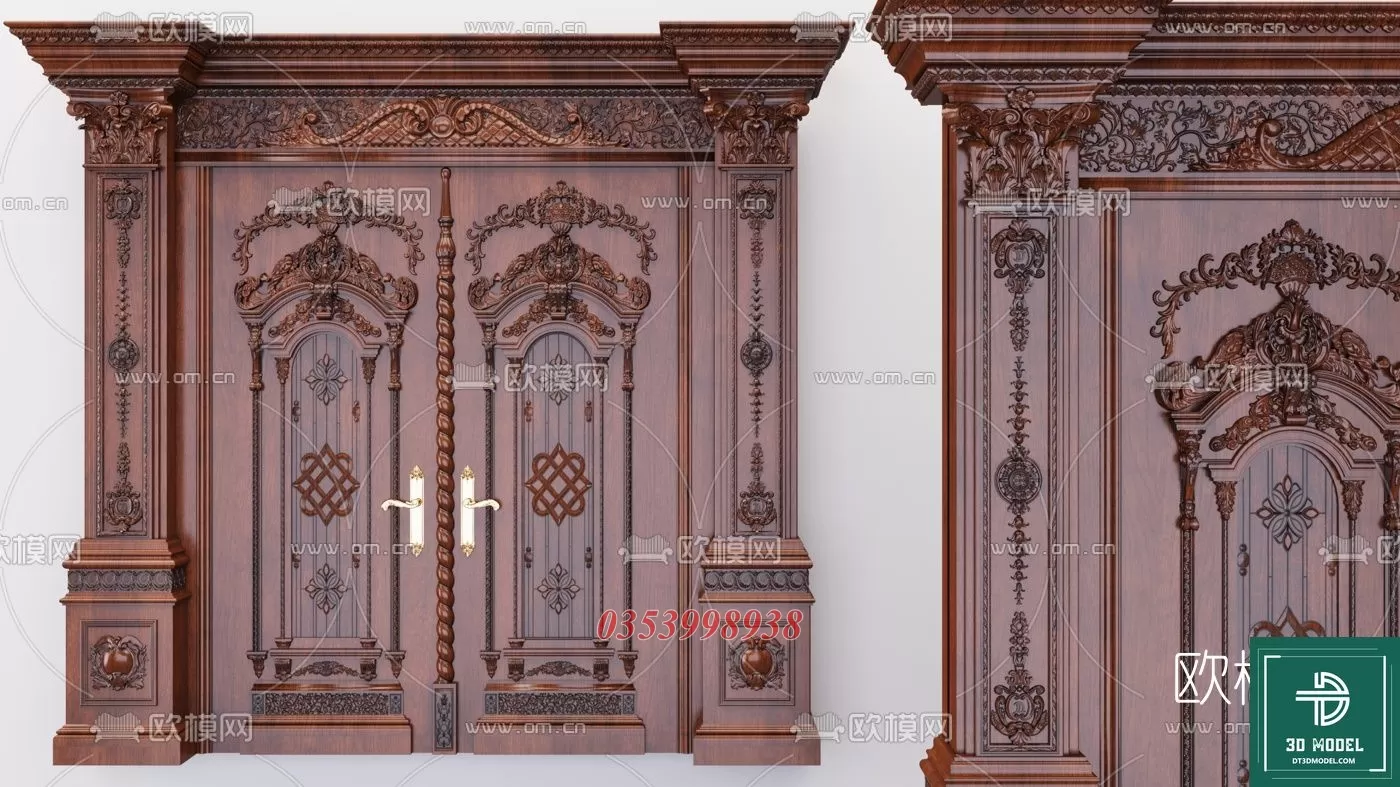 CLASSIC DOOR – 3DSKY MODELS – 049