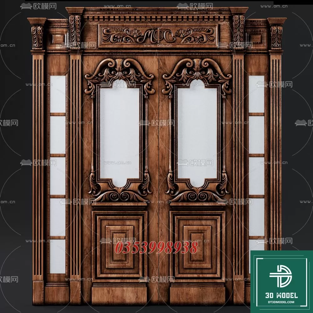 CLASSIC DOOR – 3DSKY MODELS – 050