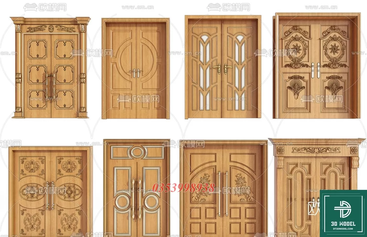 CLASSIC DOOR – 3DSKY MODELS – 054