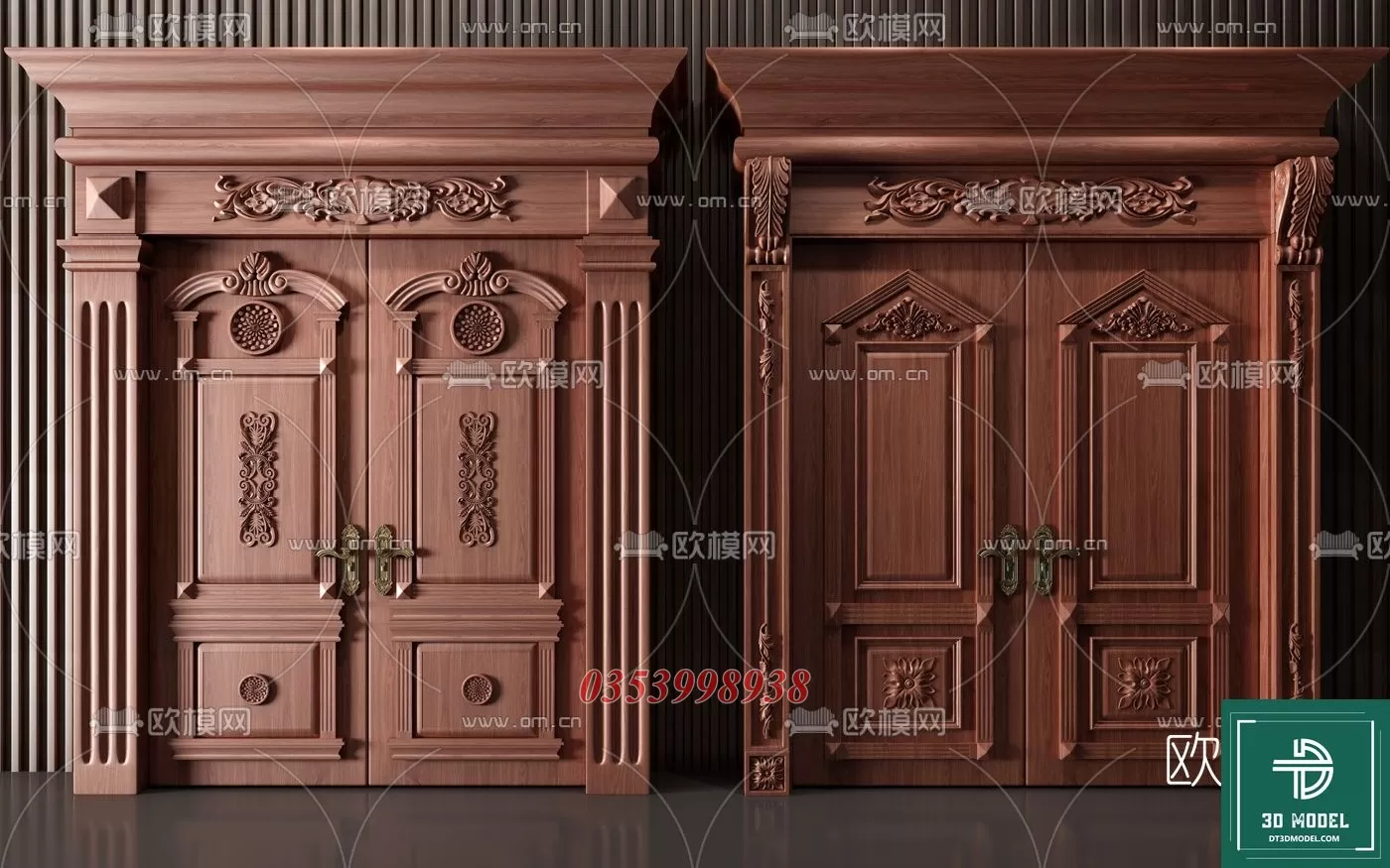 CLASSIC DOOR – 3DSKY MODELS – 055