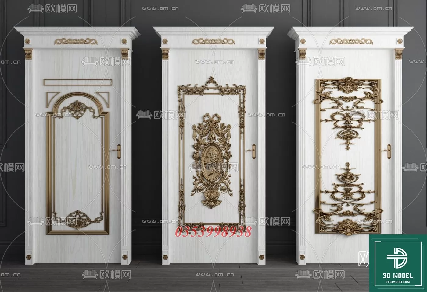 CLASSIC DOOR – 3DSKY MODELS – 061