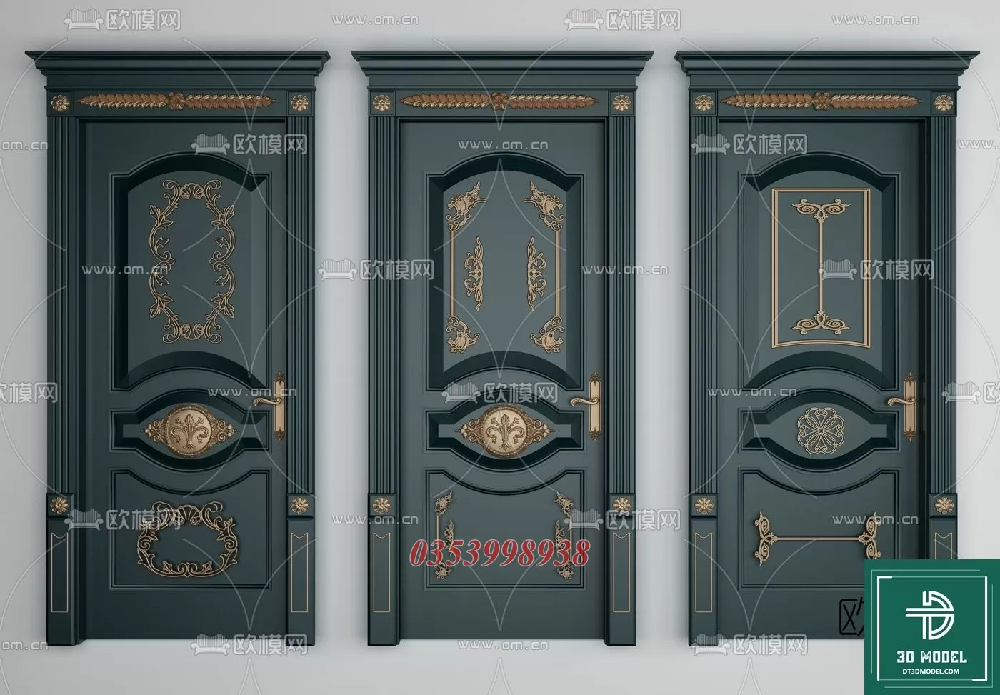 CLASSIC DOOR – 3DSKY MODELS – 062