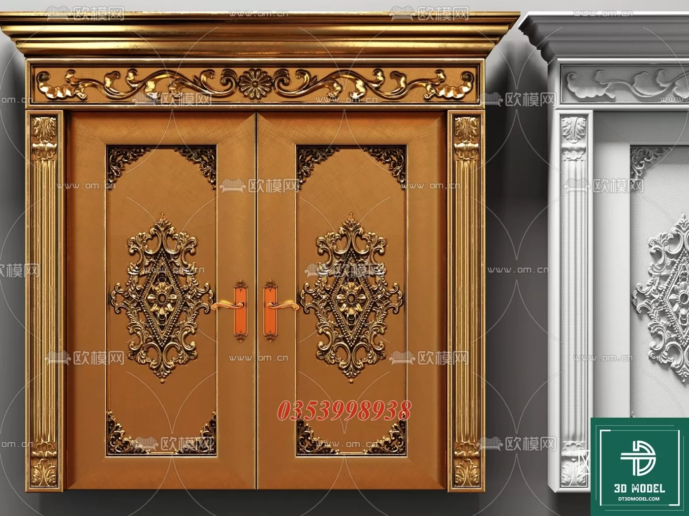 CLASSIC DOOR – 3DSKY MODELS – 063