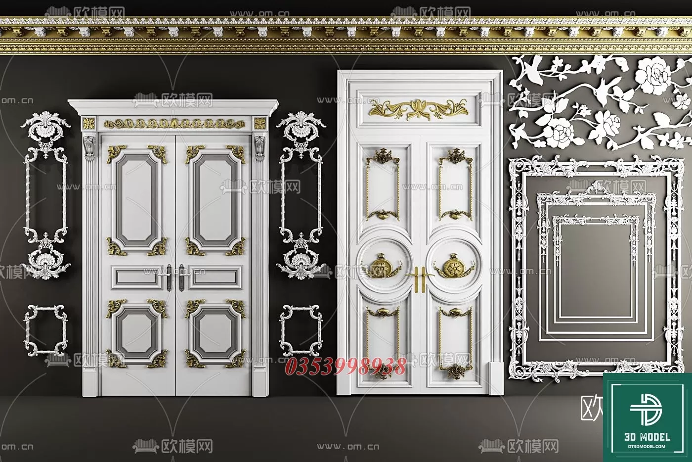 CLASSIC DOOR – 3DSKY MODELS – 065