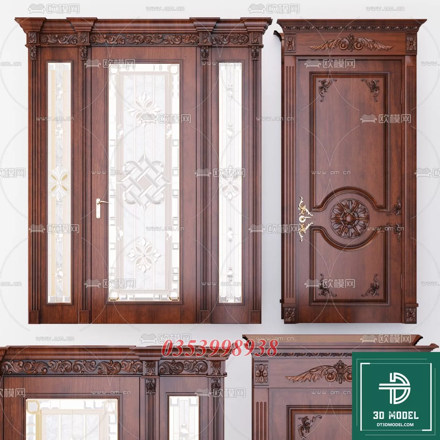 CLASSIC DOOR – 3DSKY MODELS – 066