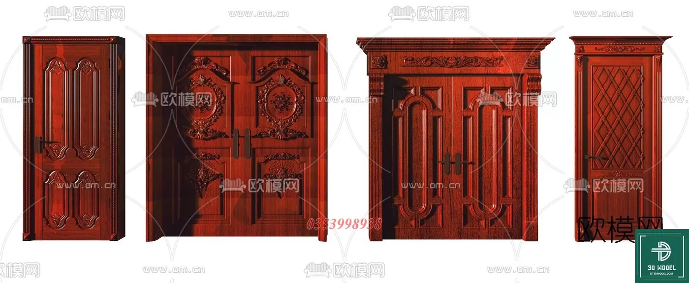 CLASSIC DOOR – 3DSKY MODELS – 068