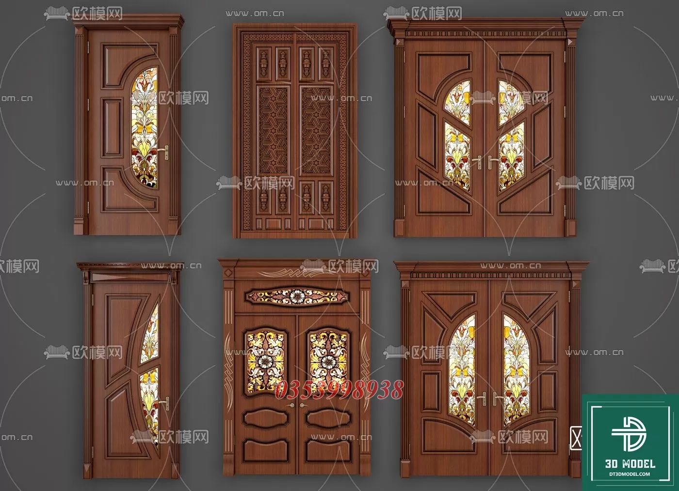 CLASSIC DOOR – 3DSKY MODELS – 072