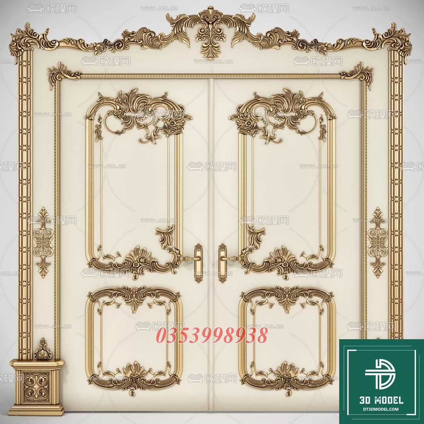 CLASSIC DOOR – 3DSKY MODELS – 077