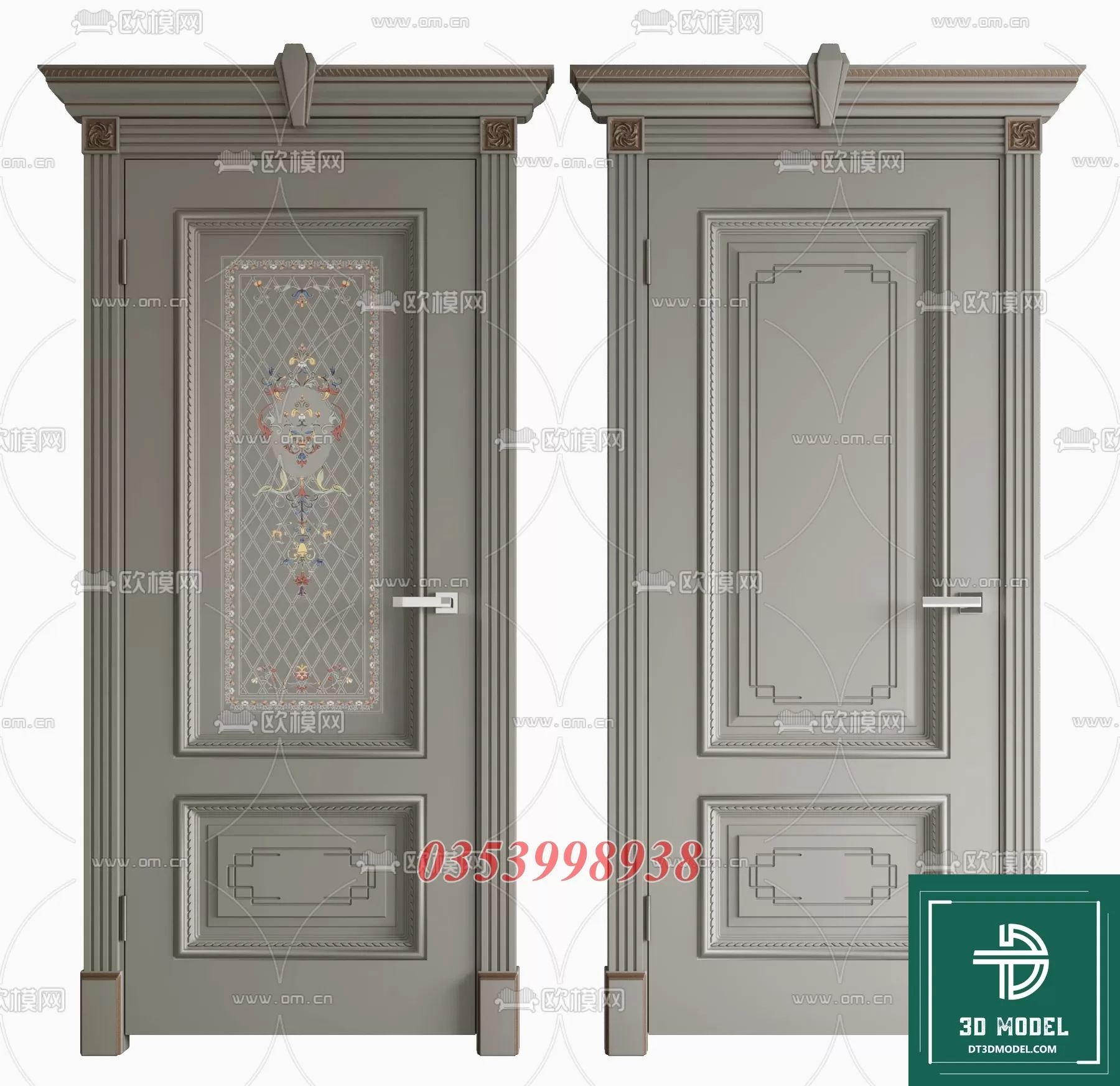 CLASSIC DOOR – 3DSKY MODELS – 080