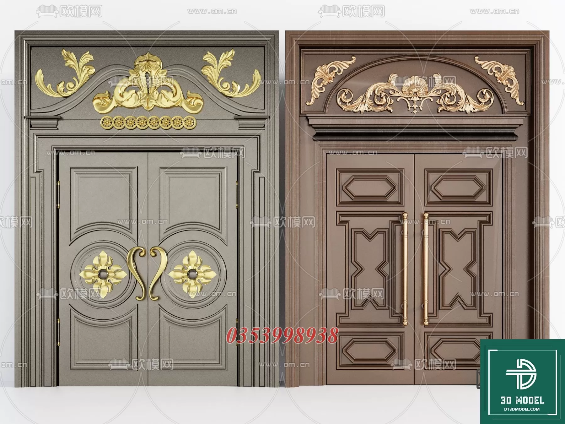 CLASSIC DOOR – 3DSKY MODELS – 083