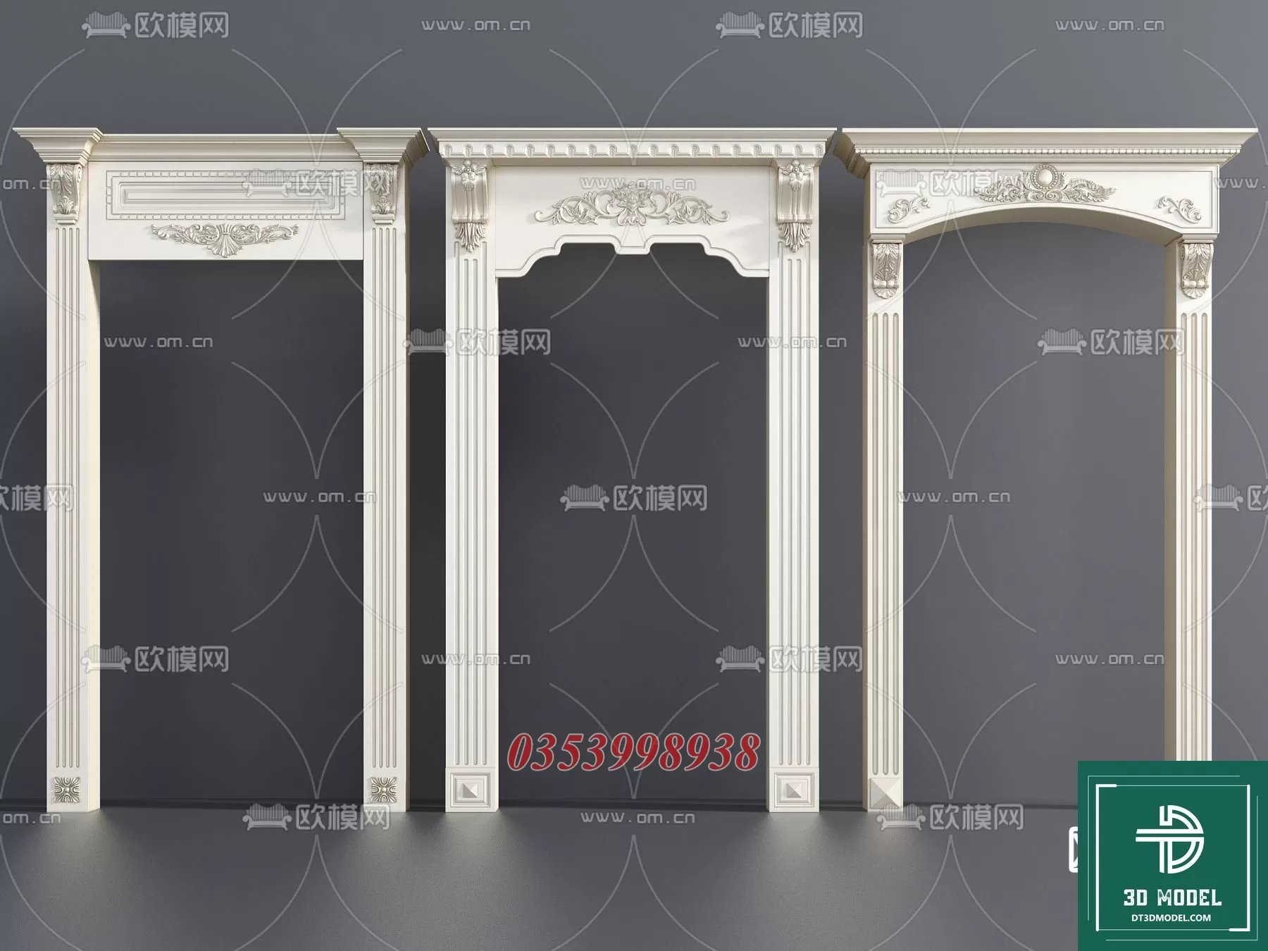 CLASSIC DOOR – 3DSKY MODELS – 084