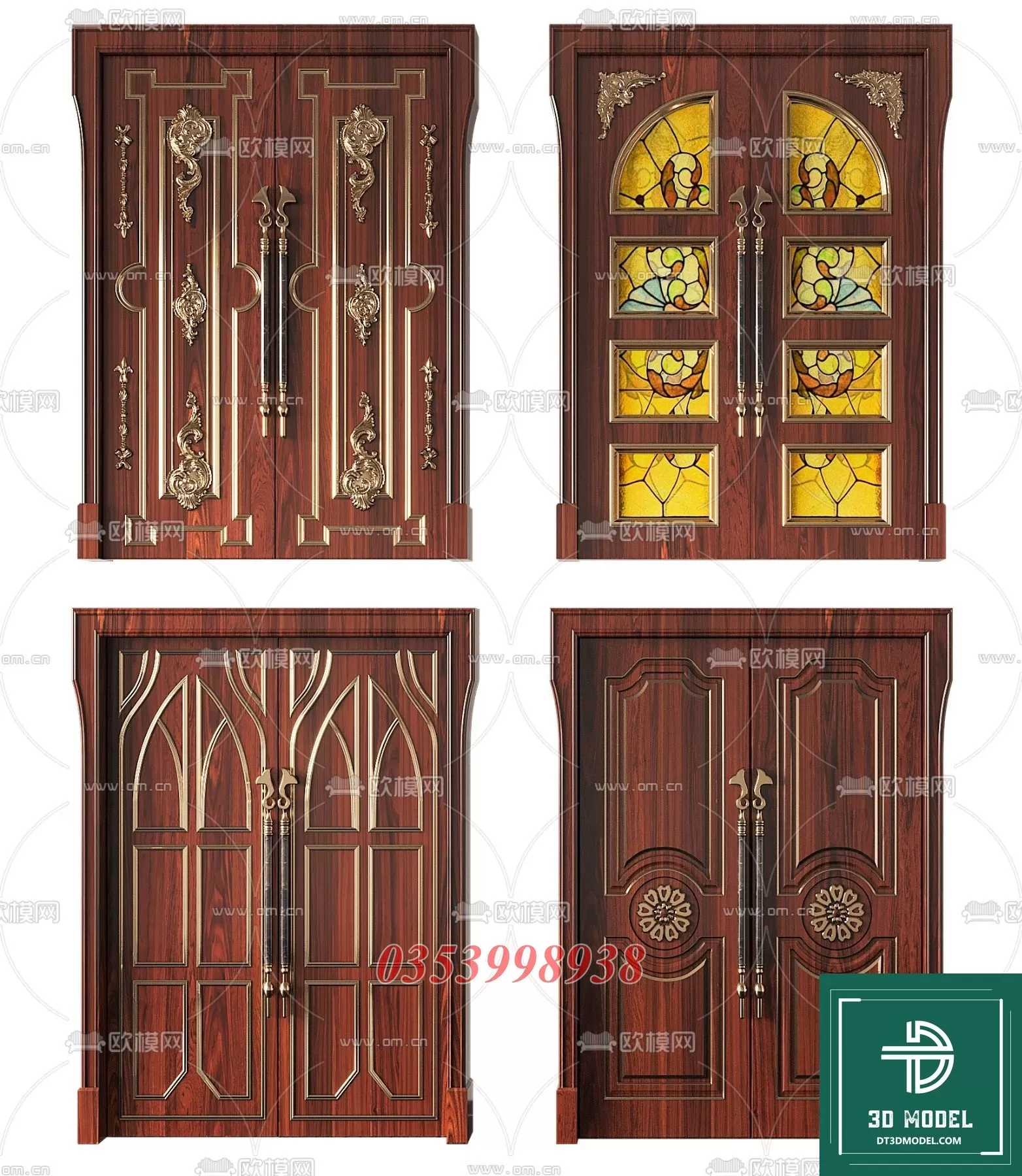 CLASSIC DOOR – 3DSKY MODELS – 086