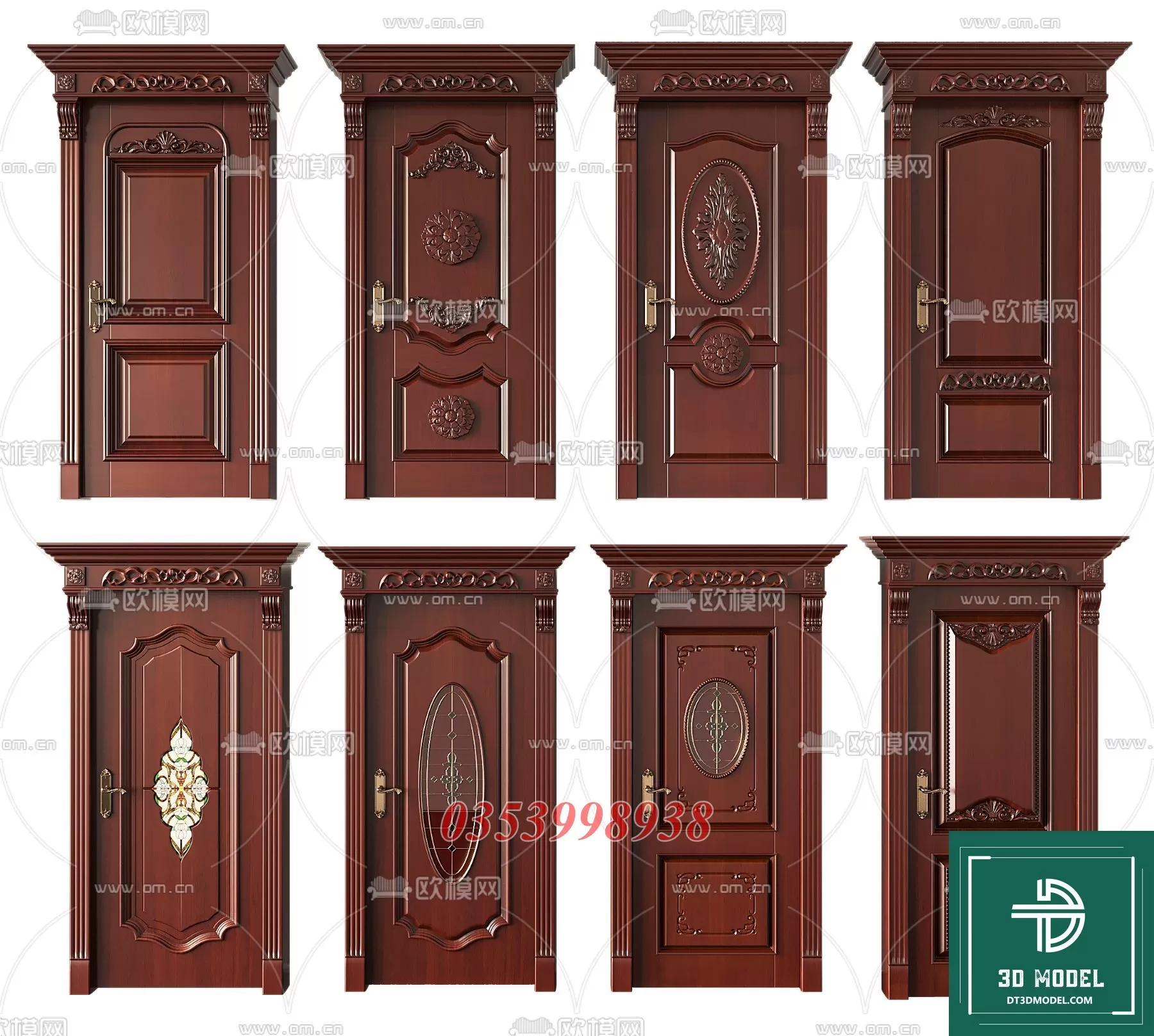 CLASSIC DOOR – 3DSKY MODELS – 088
