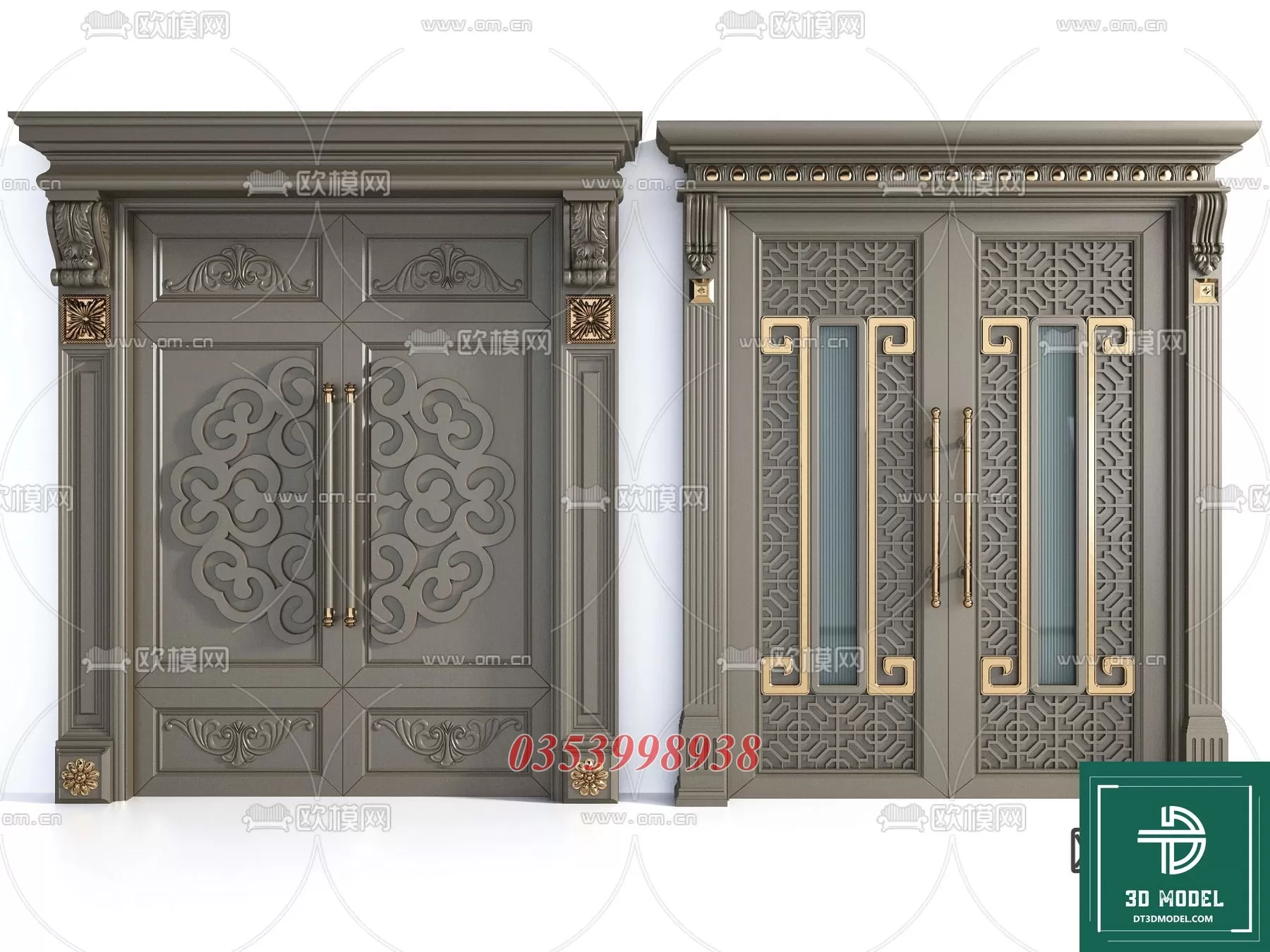 CLASSIC DOOR – 3DSKY MODELS – 089