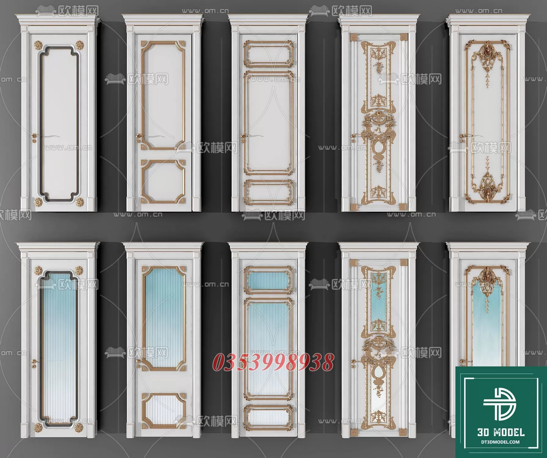CLASSIC DOOR – 3DSKY MODELS – 090