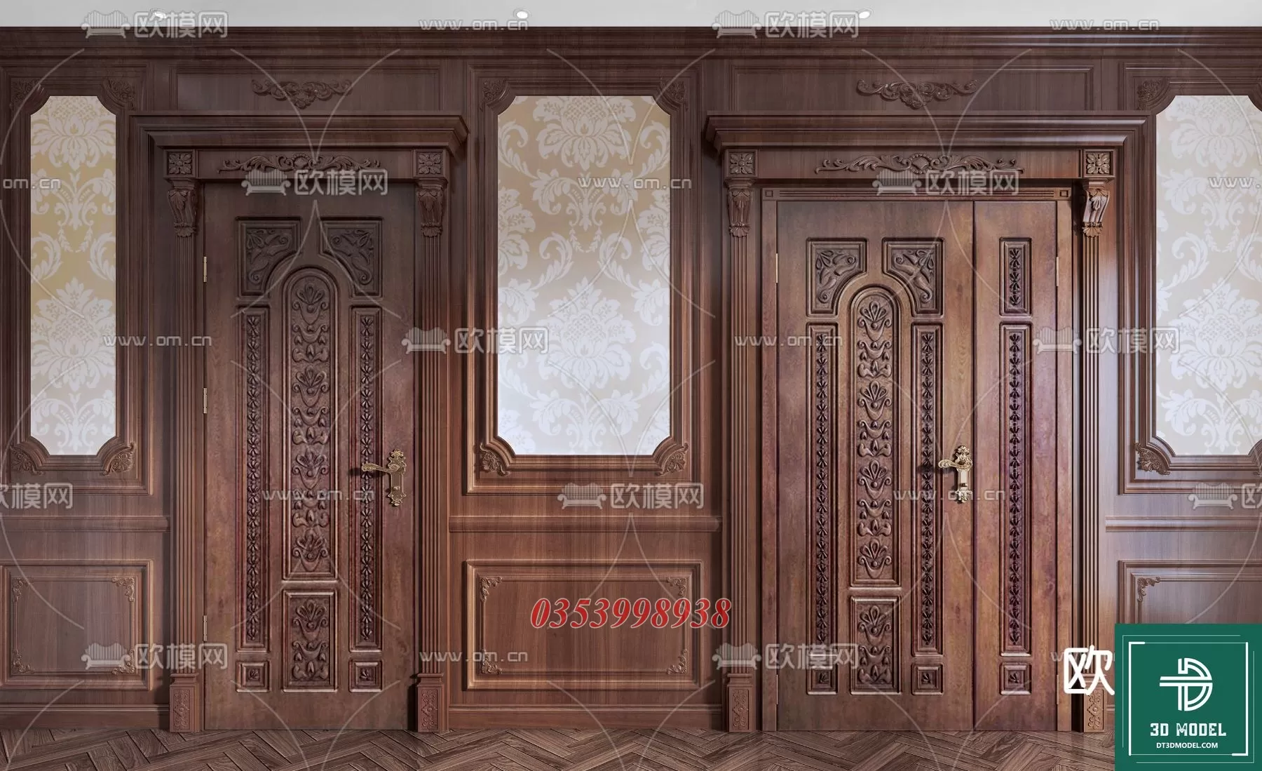 CLASSIC DOOR – 3DSKY MODELS – 095