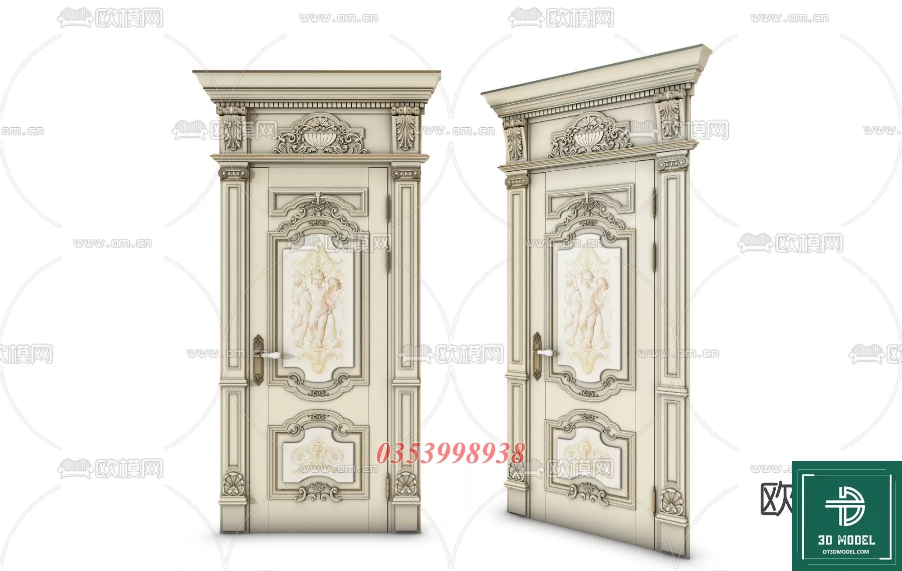 CLASSIC DOOR – 3DSKY MODELS – 097