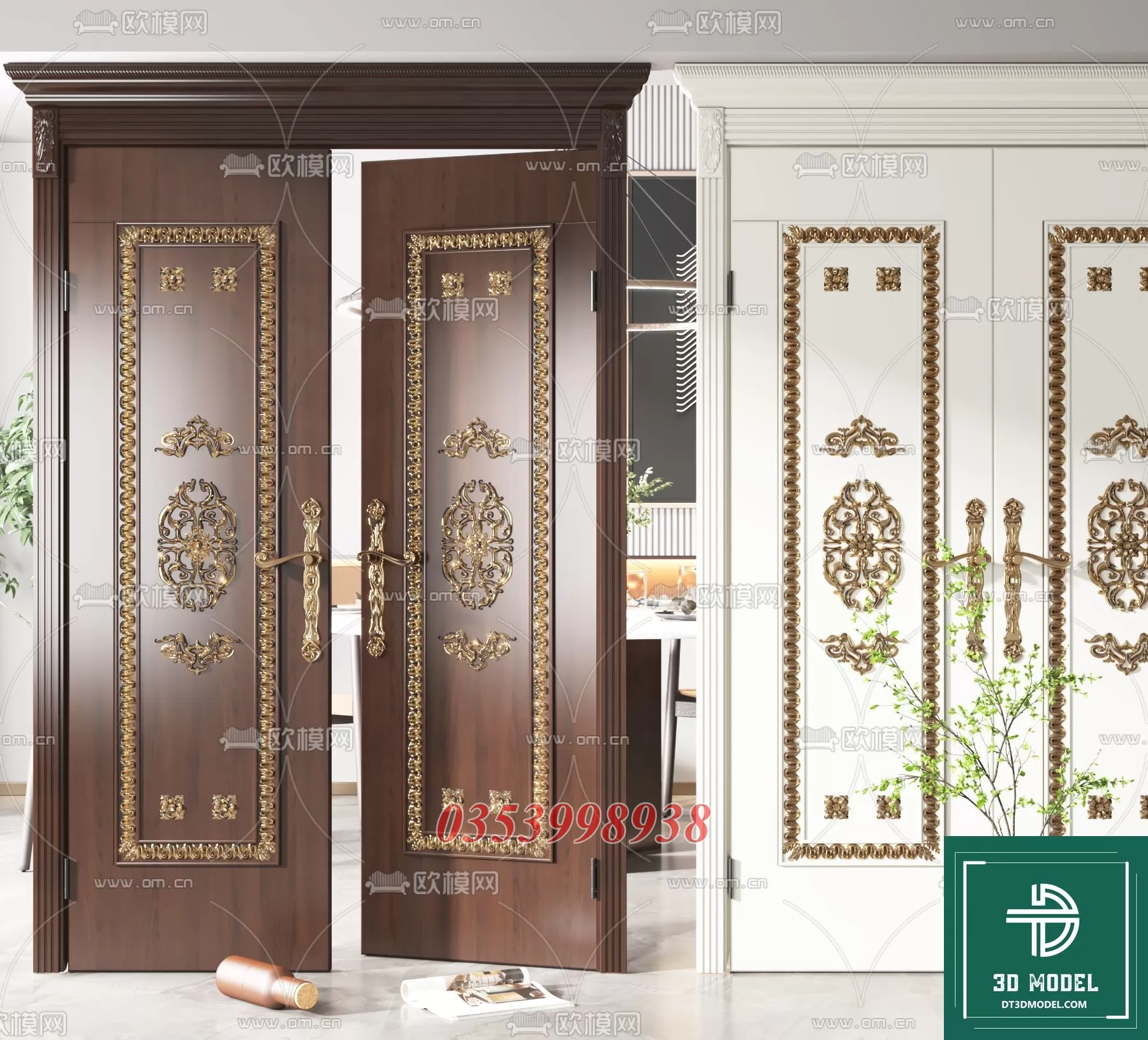 CLASSIC DOOR – 3DSKY MODELS – 099