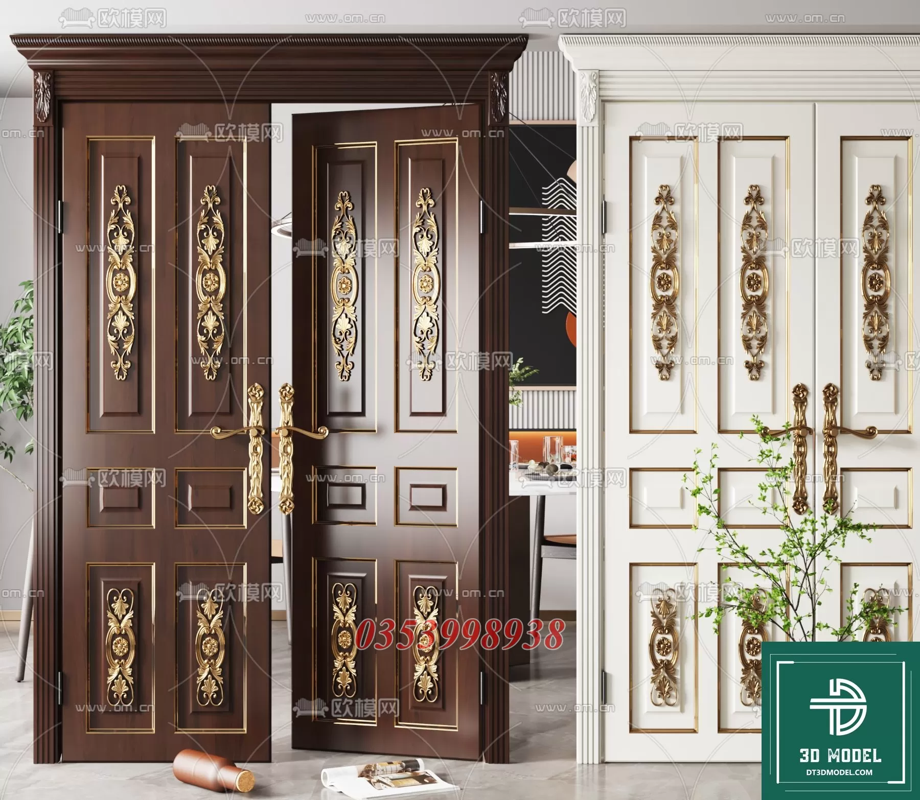 CLASSIC DOOR – 3DSKY MODELS – 100