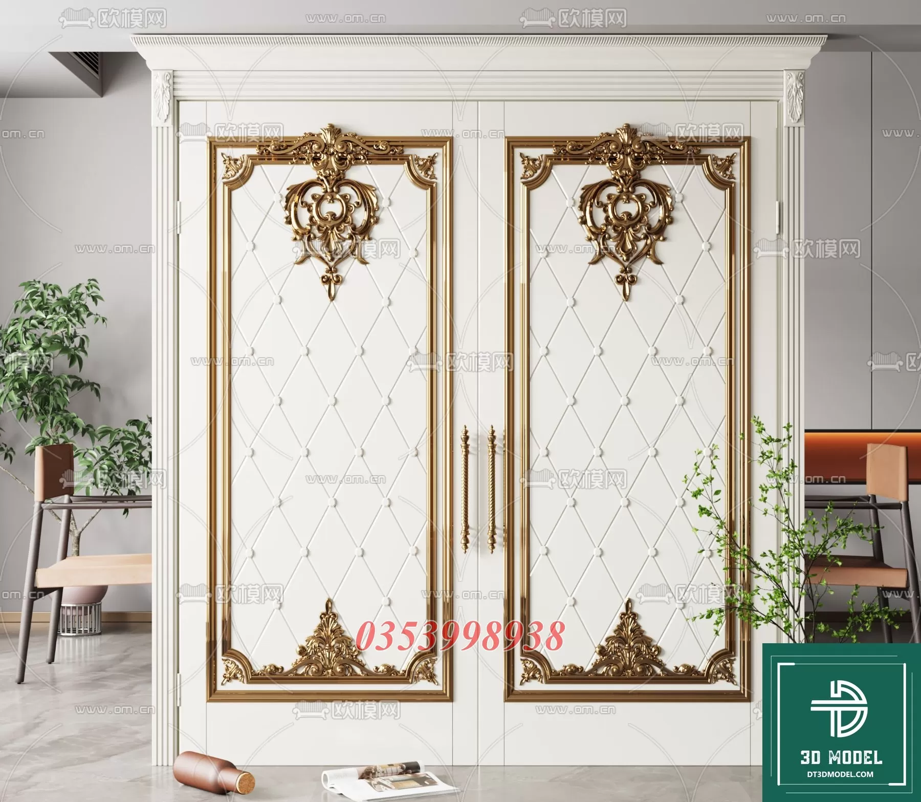 CLASSIC DOOR – 3DSKY MODELS – 102