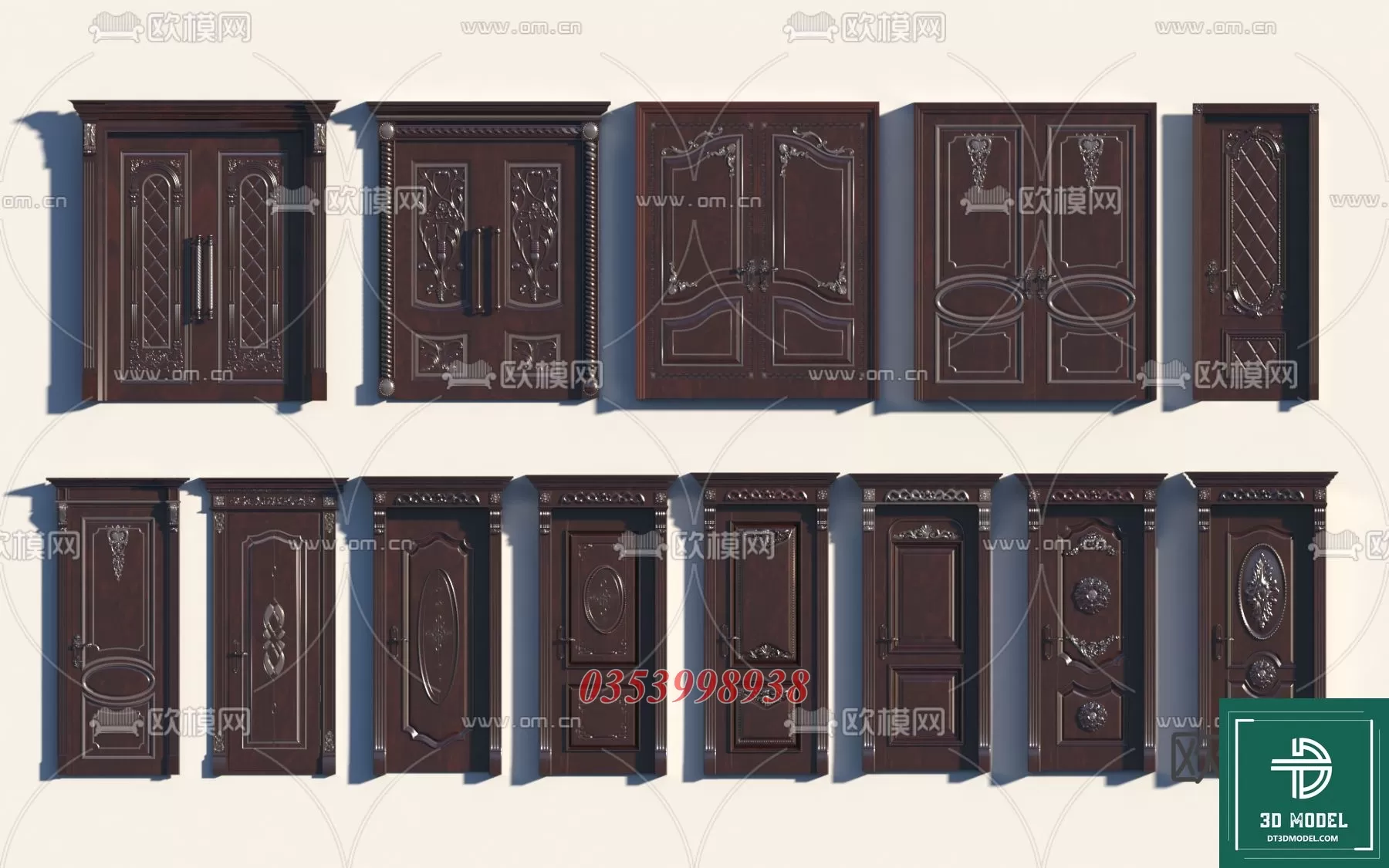 CLASSIC DOOR – 3DSKY MODELS – 109