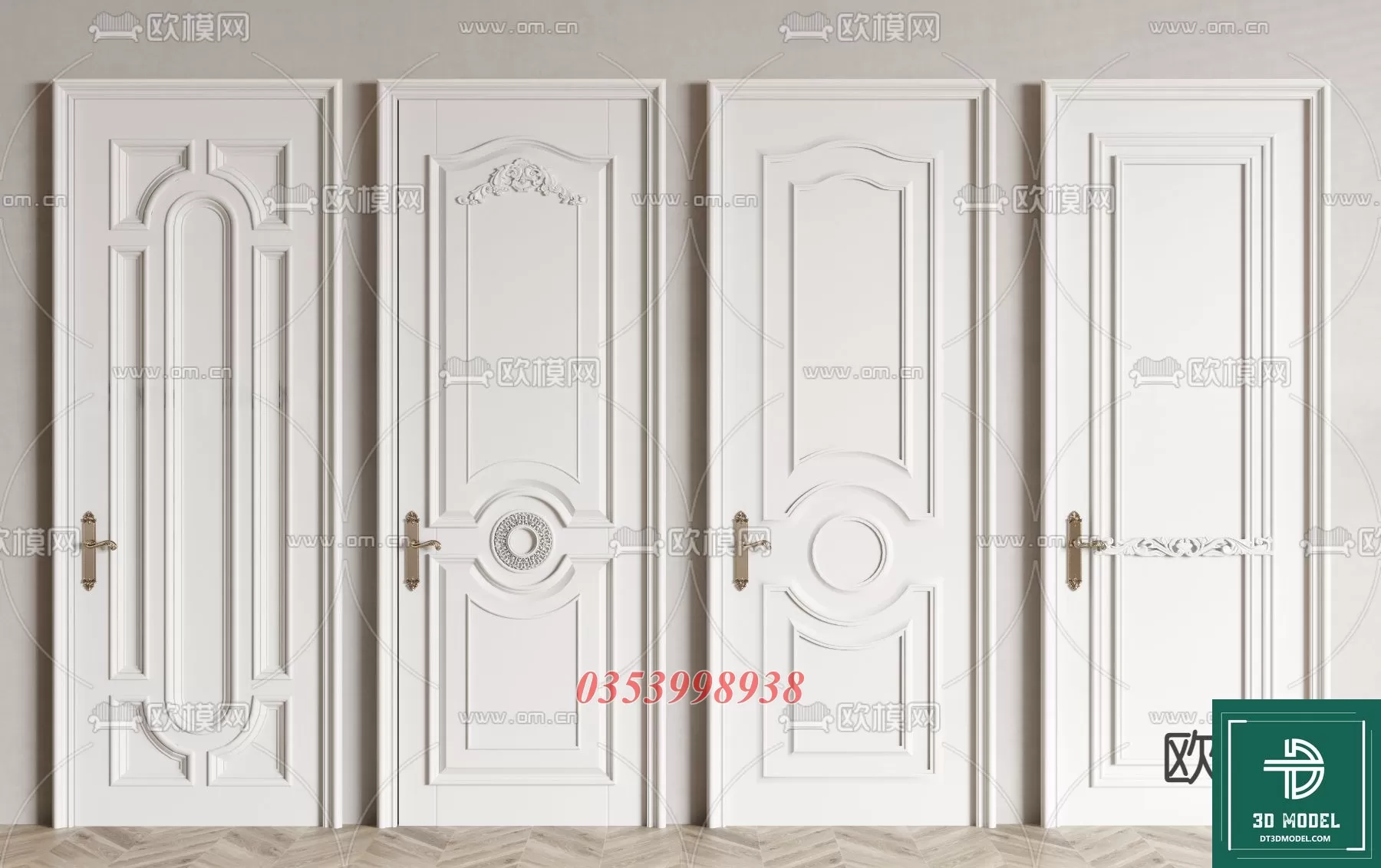 CLASSIC DOOR – 3DSKY MODELS – 115